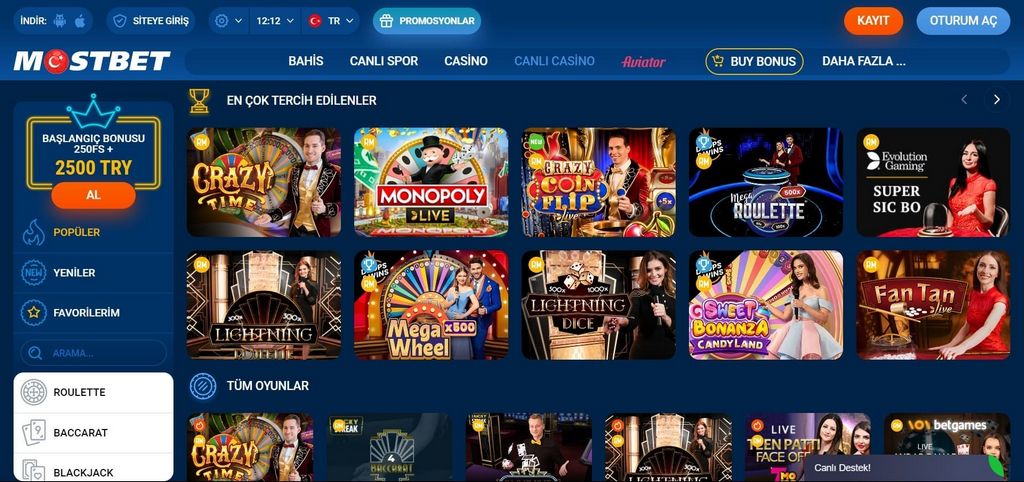 Sázková společnost MostBet - internetové sportovní sázení