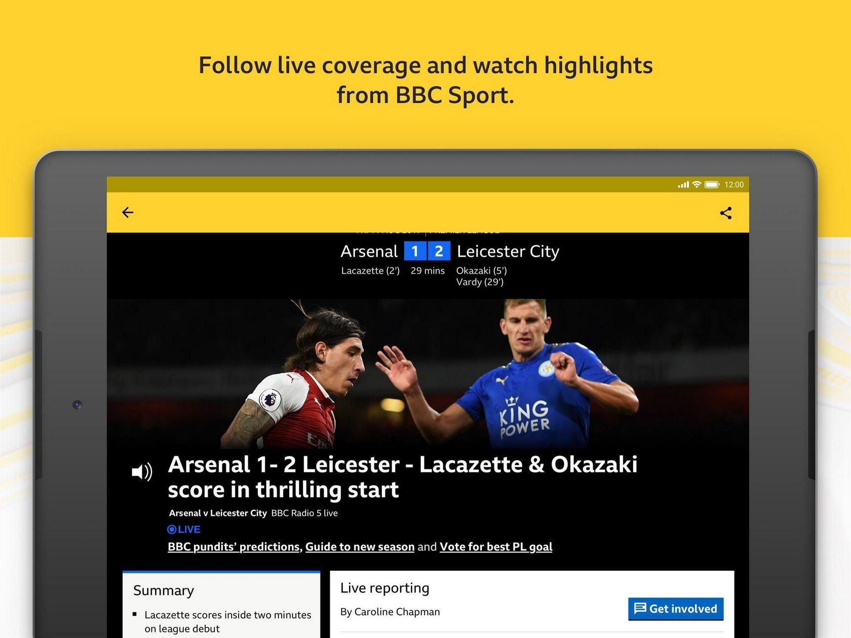 Livescores and Most Current Football Outcomes